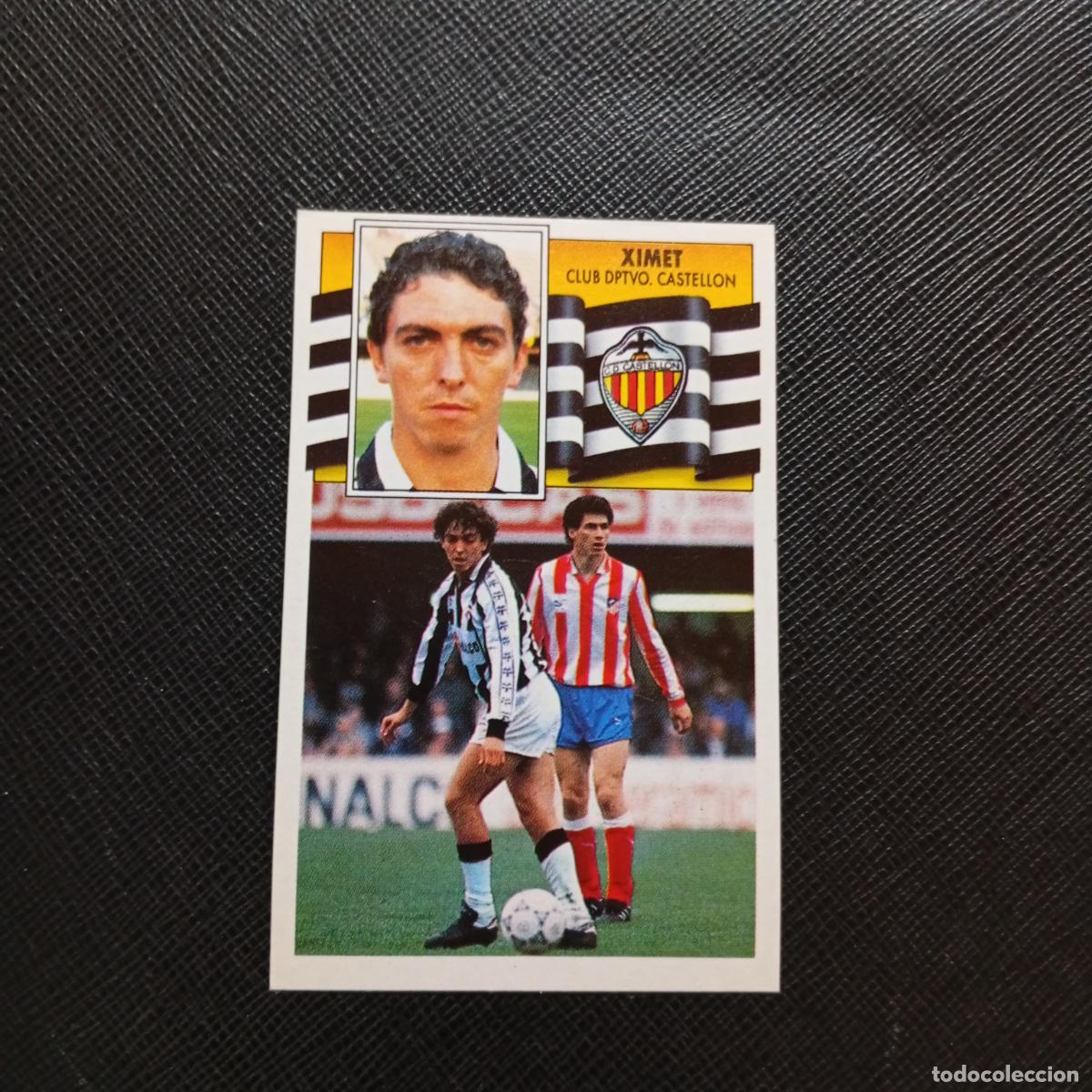 Cromos de f&uacute;tbol: XIMET CASTELLON ESTE 1990 1991 CROMO FUTBOL LIGA 90 91 - SIN PEGAR - A37 PG514