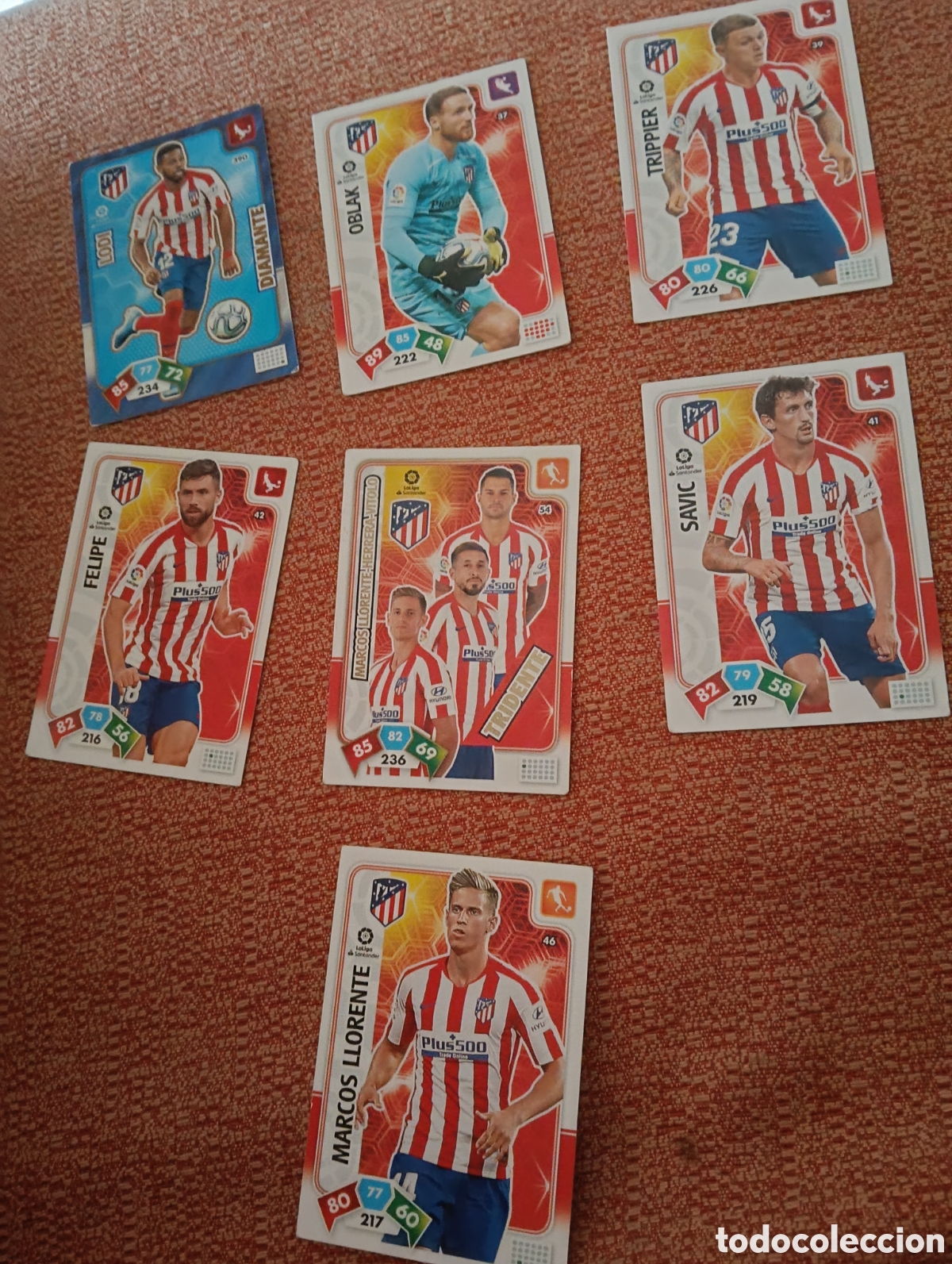 Cromos de f&uacute;tbol: PLANTILLA ATL&Eacute;TICO MADRID MEGACRACKS 2019-2020 PANINI. LOTE CROMOS F&Uacute;TBOL MEGA CRACKS MGK
