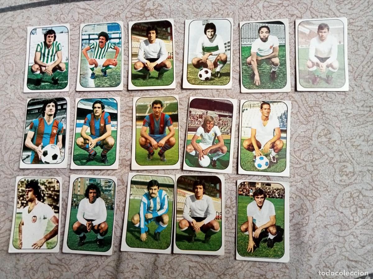 Cromos de f&uacute;tbol: 16 CROMOS ESTE 76-77 &Uacute;LTIMOS FICHAJES