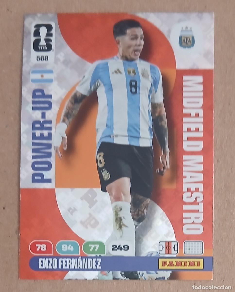 Cromos de f&uacute;tbol: CROMO n&ordm; 568 ENZO FERN&Aacute;NDEZ ARGENTINA MAESTRO ADRENALYN XL FIFA WORLD CUP 2026E PANINI. Nuevo.