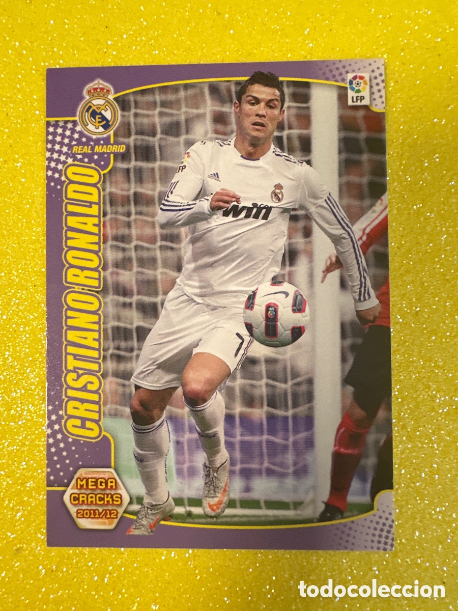 Cromos de f&uacute;tbol: 160 CRISTIANO RONALDO(R.MADRID) MEGACRACKS 2011-2012 11 12