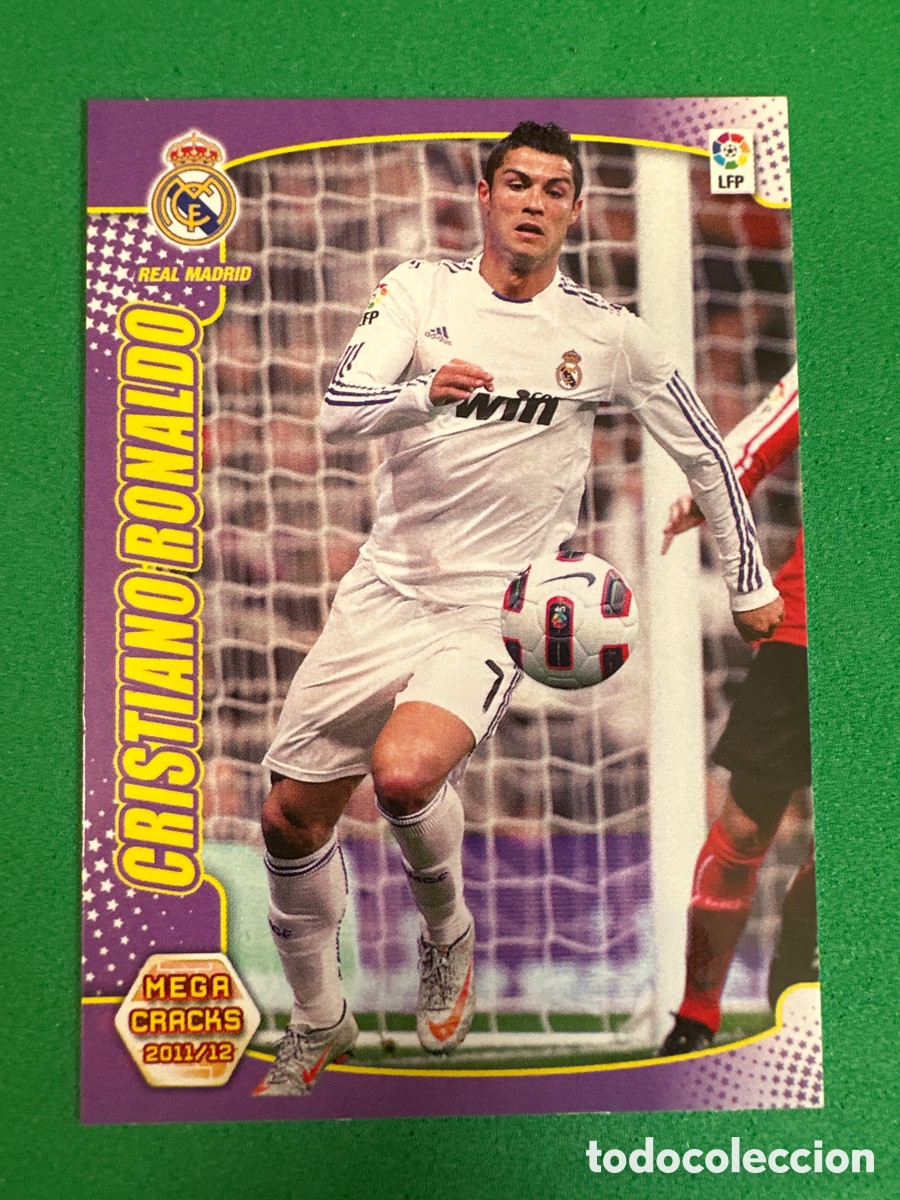 Cromos de f&uacute;tbol: 160 CRISTIANO RONALDO(R.MADRID) MEGACRACKS 2011-2012 11 12 TRADING CARD