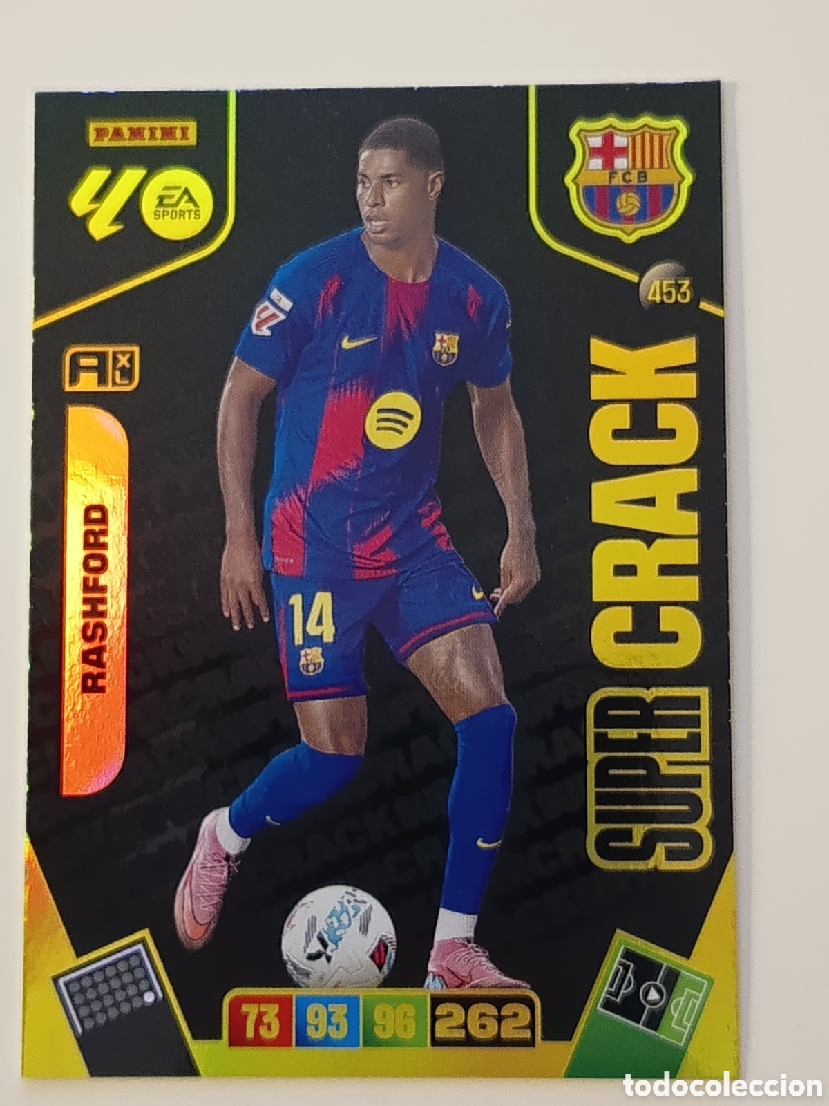 Cromos de f&uacute;tbol: 453 Rashford super crack adrenalyn xl 2025-2026