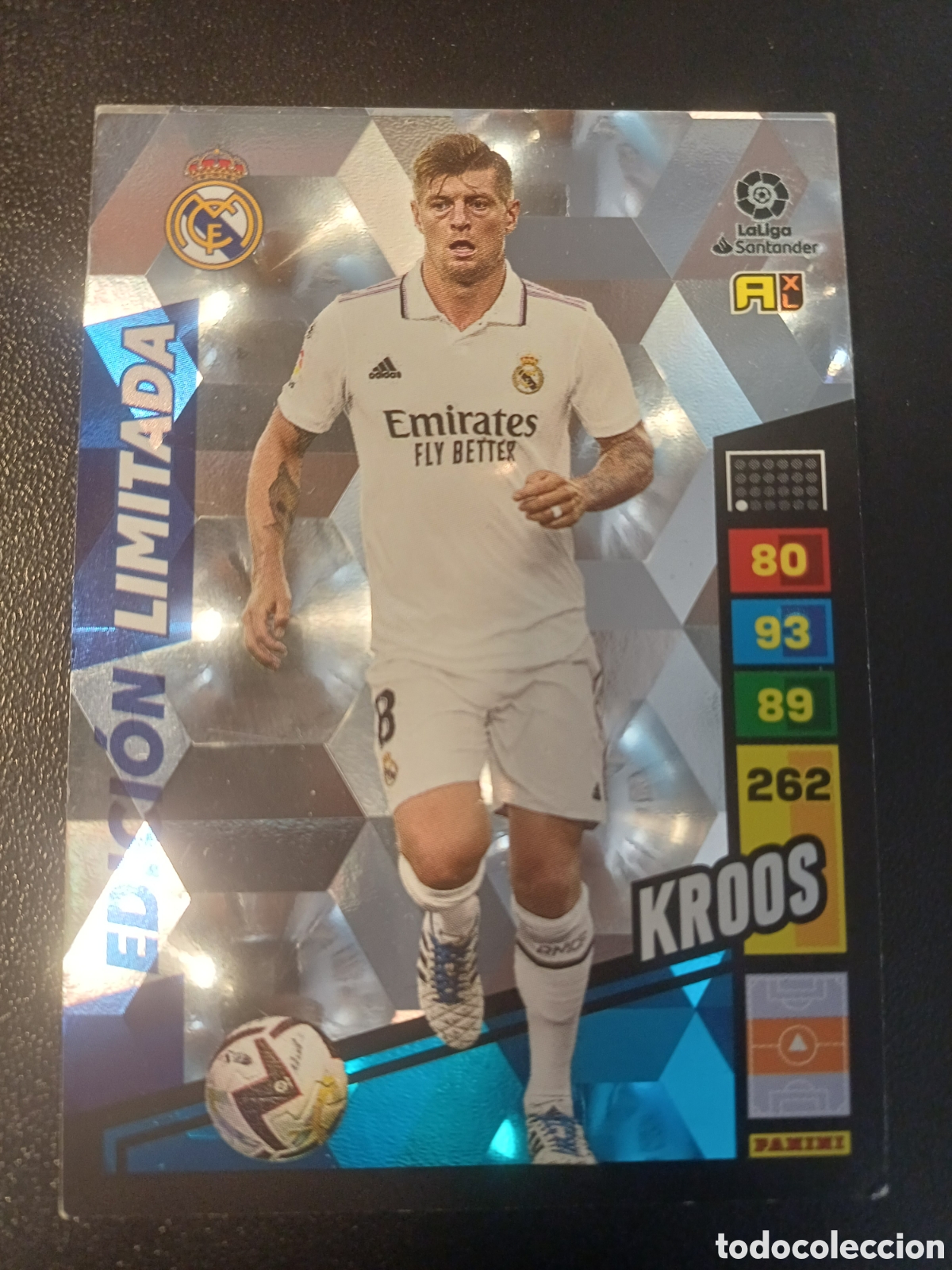 Cromos de f&uacute;tbol: KROOS REAL MADRID EDICION LIMITADA PANINI ADRENALYN XL LA LIGA 2022-23