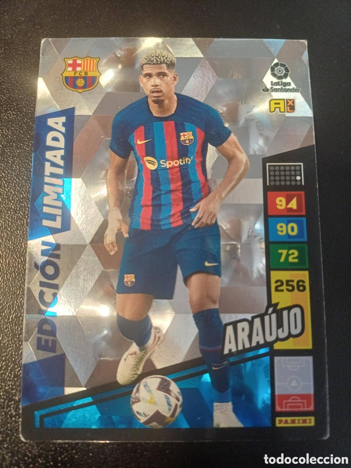Cromos de f&uacute;tbol: ARAUJO FC BARCELONA EDICION LIMITADA EDICION LIMITADA PANINI ADRENALYN XL LA LIGA 2022-23