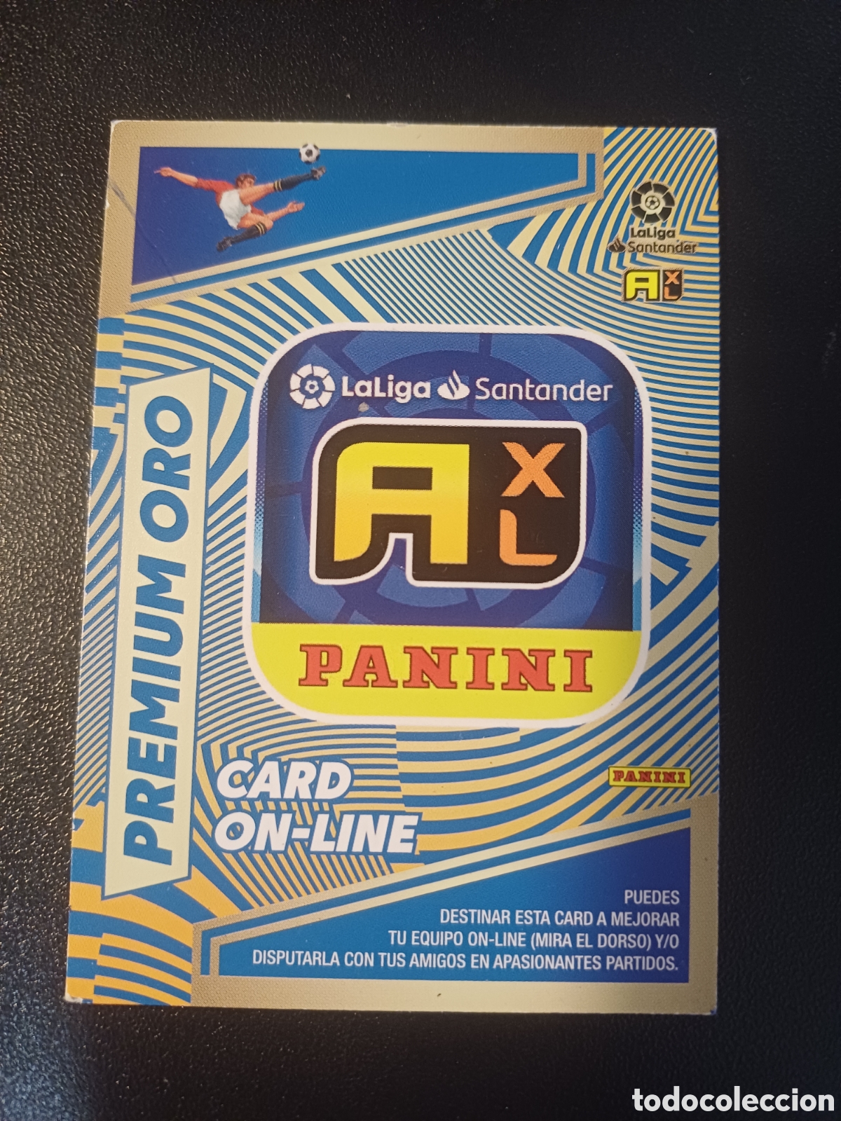 Cromos de f&uacute;tbol: PREMIUN ORO CARD ON-LINE PANINI ADRENALYN XL LA LIGA 2022-23