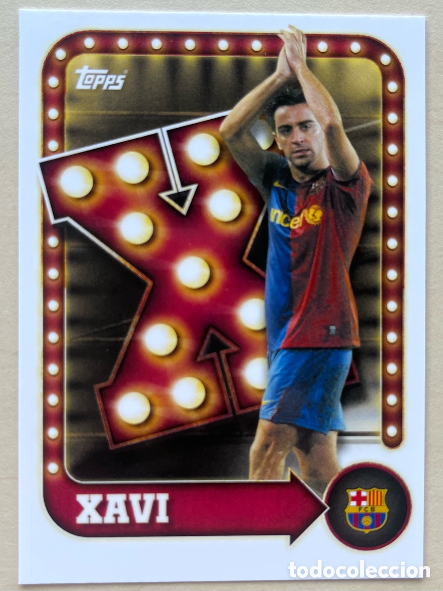 Figurine di Calcio: Xavi Insert FC Barcelona Topps Tin 2025-26
