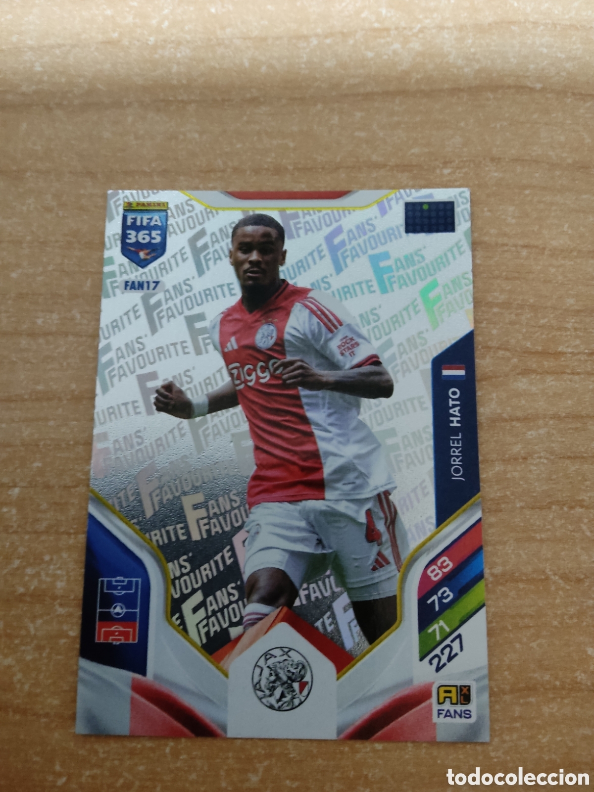 Cromos de f&uacute;tbol: FAN17 JORREL HATO AJAX FIFA 365 ADRENALYN 2026
