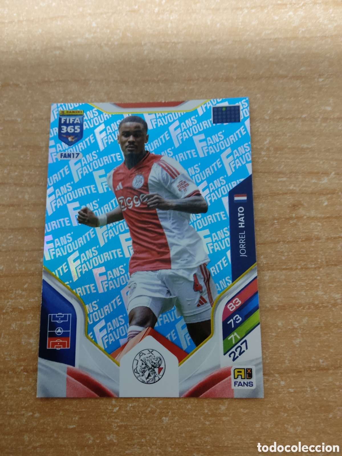 Cromos de f&uacute;tbol: FAN17 JORREL HATO AJAX FIFA 365 ADRENALYN 2026
