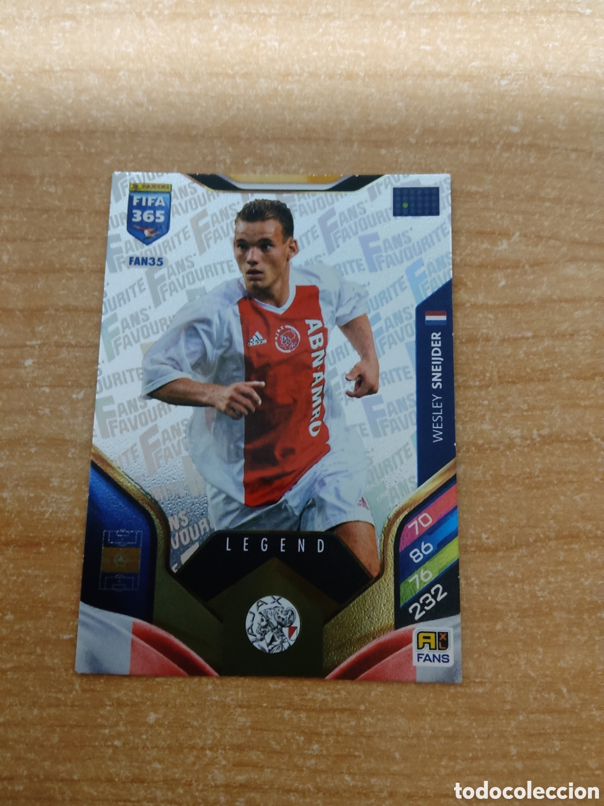 Cromos de f&uacute;tbol: FAN35 SNEIJDER LEGEND AJAX FIFA 365 ADRENALYN 2026