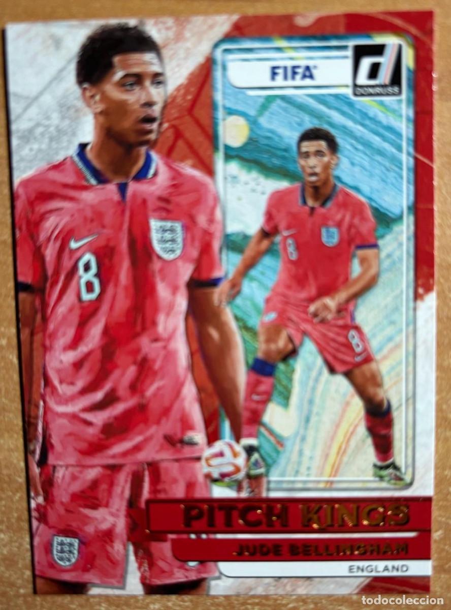 Cromos de f&uacute;tbol: PANINI DONRUSS SOCCER 2022-2023 JUDE BELLINGHAM (iNGLATERRA) PITCH KINGS