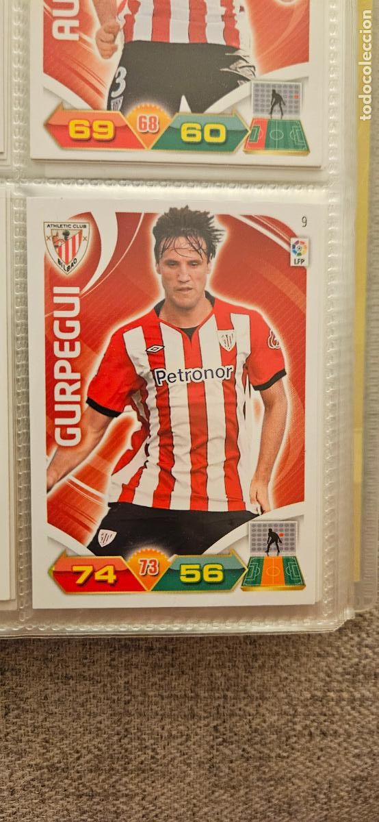 Figurine di Calcio: 9 Gurpegui Athletic Club adrenalyn 2011 2012 11 12 trading card