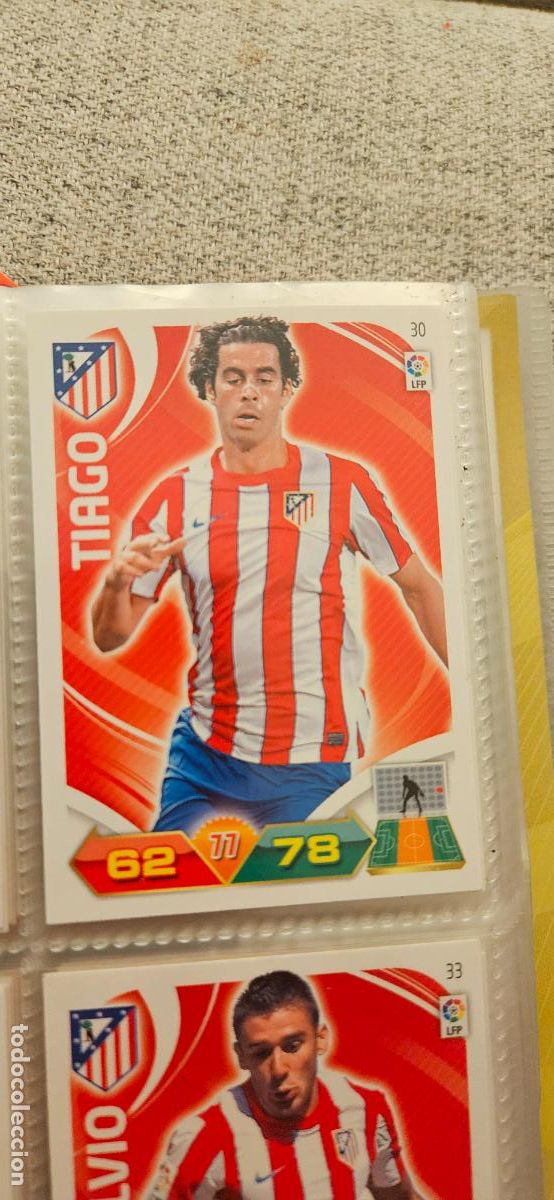 Fu&szlig;ball-Sticker: 30 Tiago At. Madrid adrenalyn 2011 2012 11 12 trading card