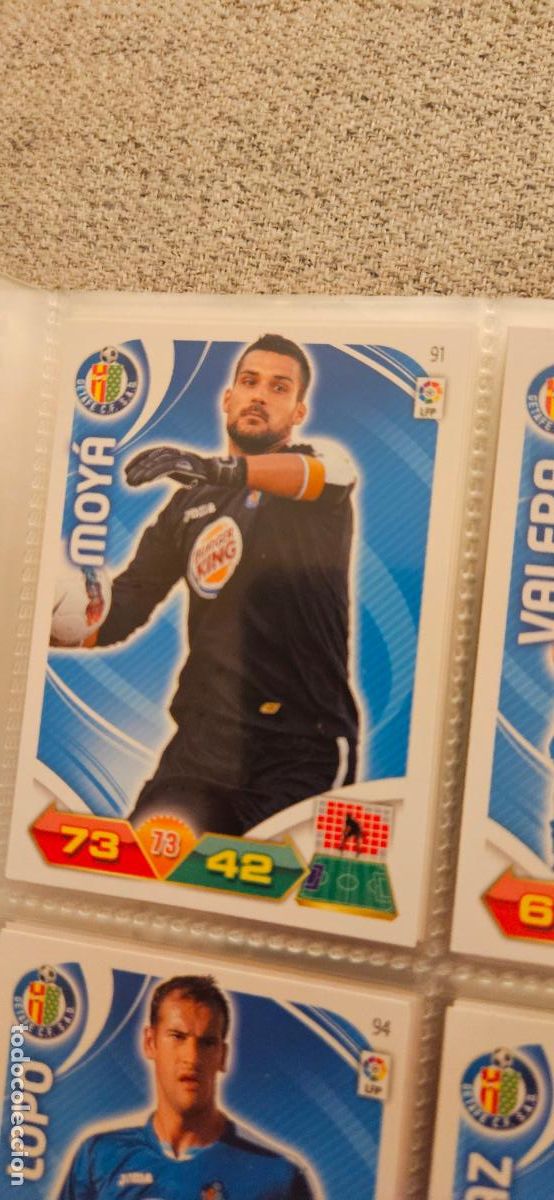 Cartes &agrave; collectionner de Football: 91 Moy&aacute; Getafe adrenalyn 2011 2012 11 12 trading card