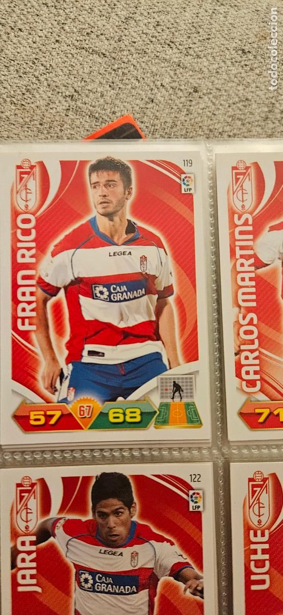 Cromos de f&uacute;tbol: 119 Fran Rico Granada adrenalyn 2011 2012 11 12 trading card