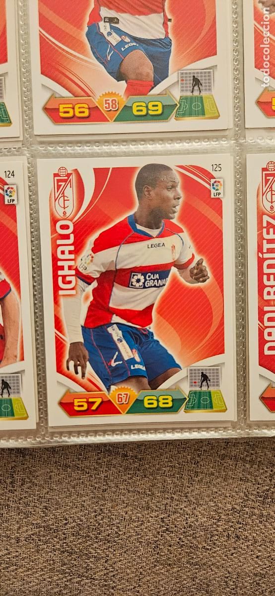 Cromos de f&uacute;tbol: 125 Ighalo Granada adrenalyn 2011 2012 11 12 trading card