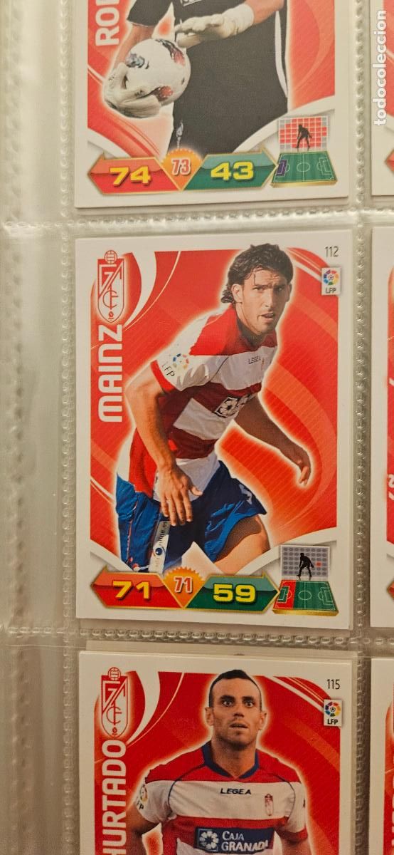 Cromos de f&uacute;tbol: 112 Mainz Granada adrenalyn 2011 2012 11 12 trading card