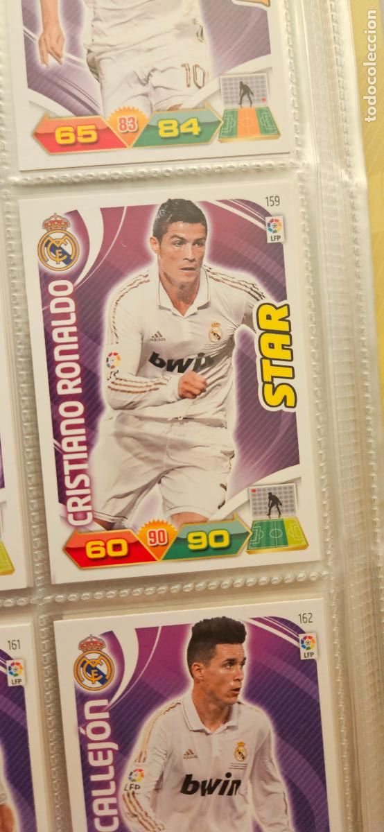 Cromos de f&uacute;tbol: 159 Cristiano Ronaldo R. Madrid adrenalyn 2011 2012 11 12 trading card