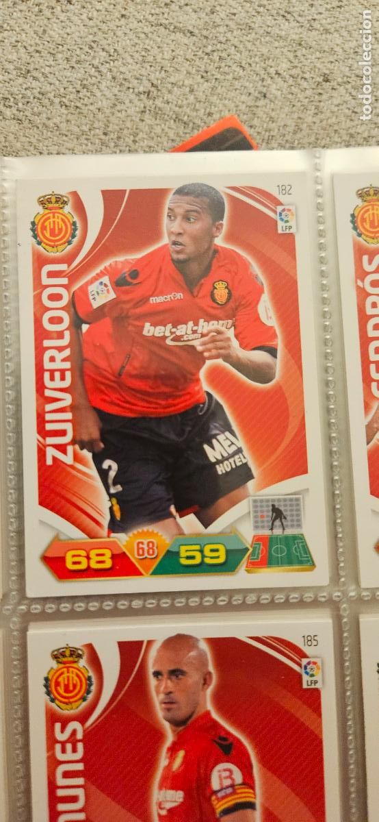 Figurine di Calcio: 182 Zuiverloon Mallorca adrenalyn 2011 2012 11 12 trading card