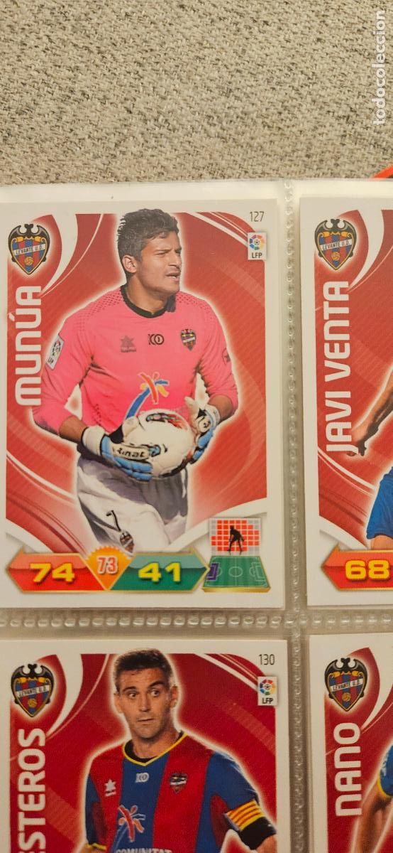 Figurine di Calcio: 127 Mun&uacute;a Levante adrenalyn 2011 2012 11 12 trading card