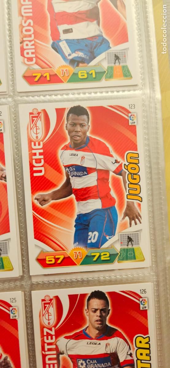 Figurine di Calcio: 123 Uche Granada adrenalyn 2011 2012 11 12 trading card