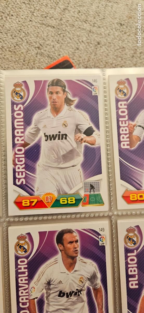 Football Stickers: 146 Sergi Ramos R. Madrid adrenalyn 2011 2012 11 12 trading card