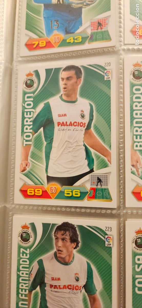 Football Stickers: 220 Marc Torrej&oacute;n R&aacute;cing adrenalyn 2011 2012 11 12 trading card