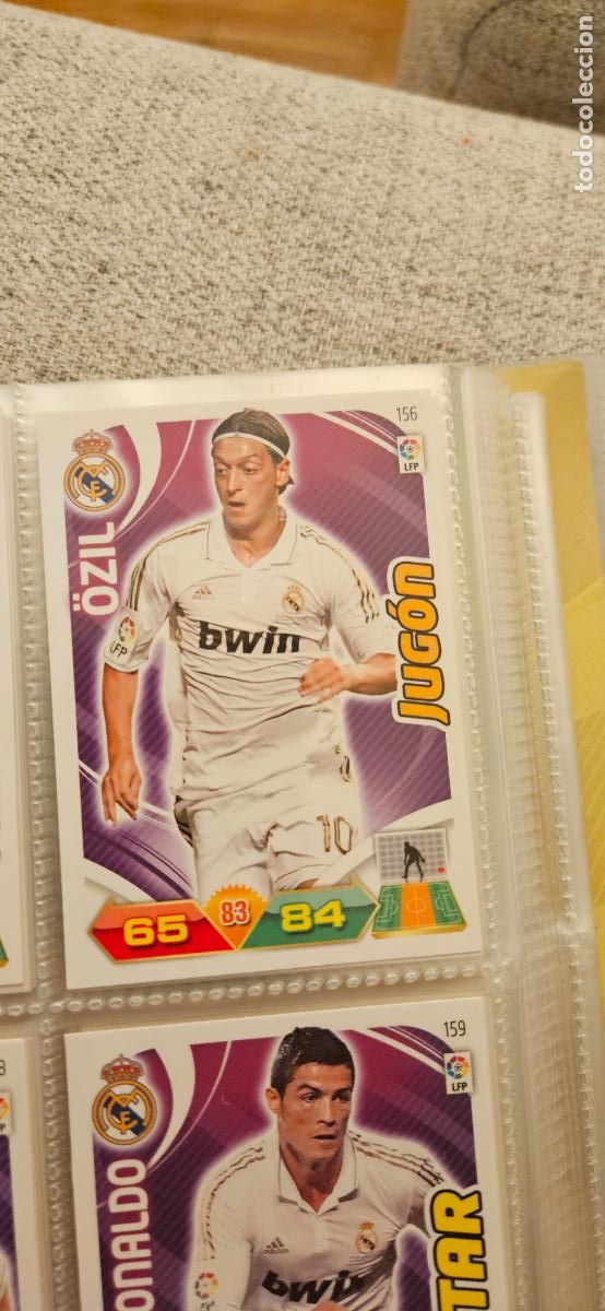 Football Stickers: 156 &Ouml;zil R. Madrid adrenalyn 2011 2012 11 12 trading card