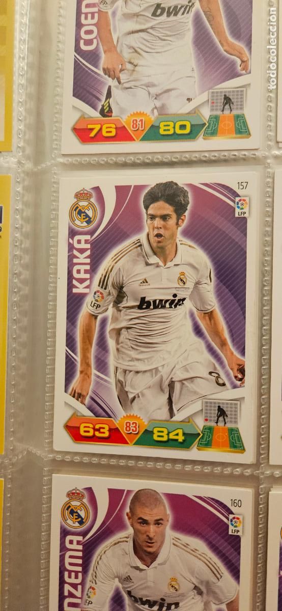 Football Stickers: 157 Kak&aacute; R. Madrid adrenalyn 2011 2012 11 12 trading card