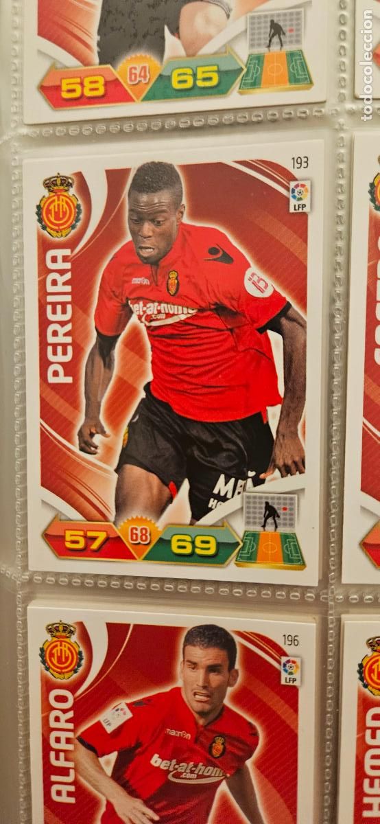 Figurine di Calcio: 193 Pereira Mallorca adrenalyn 2011 2012 11 12 trading card
