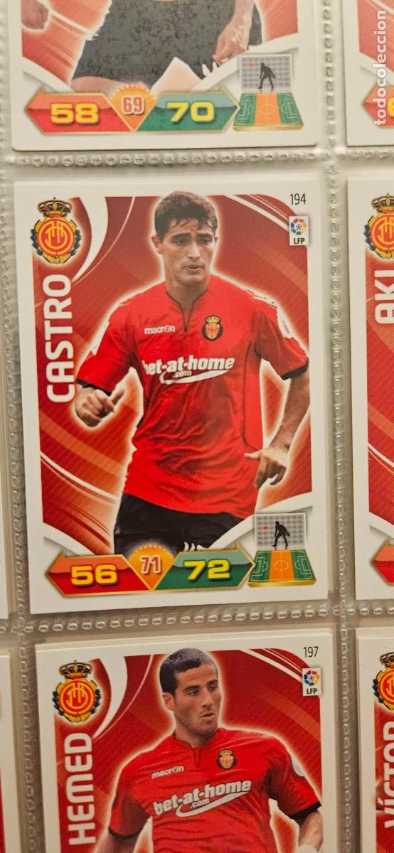 Figurine di Calcio: 194 Castro Mallorca adrenalyn 2011 2012 11 12 trading card