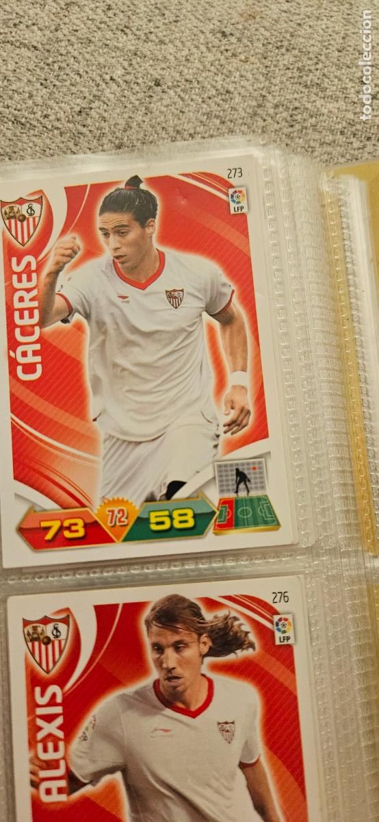 Figurine di Calcio: 273 C&aacute;ceres Sevilla adrenalyn 2011 2012 11 12 trading card