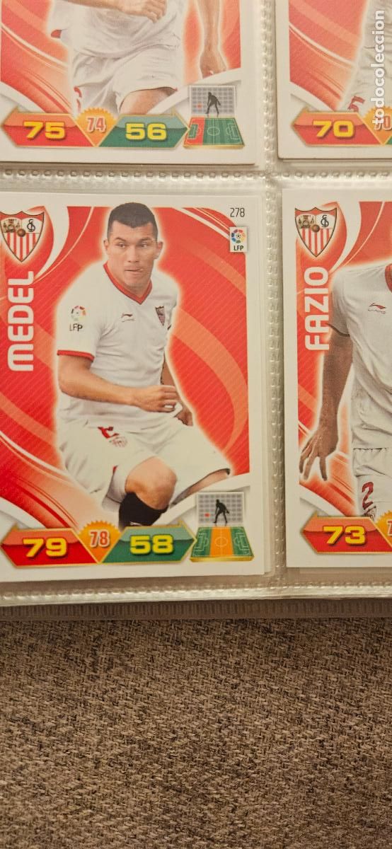 Figurine di Calcio: 278 Medel Sevilla adrenalyn 2011 2012 11 12 trading card