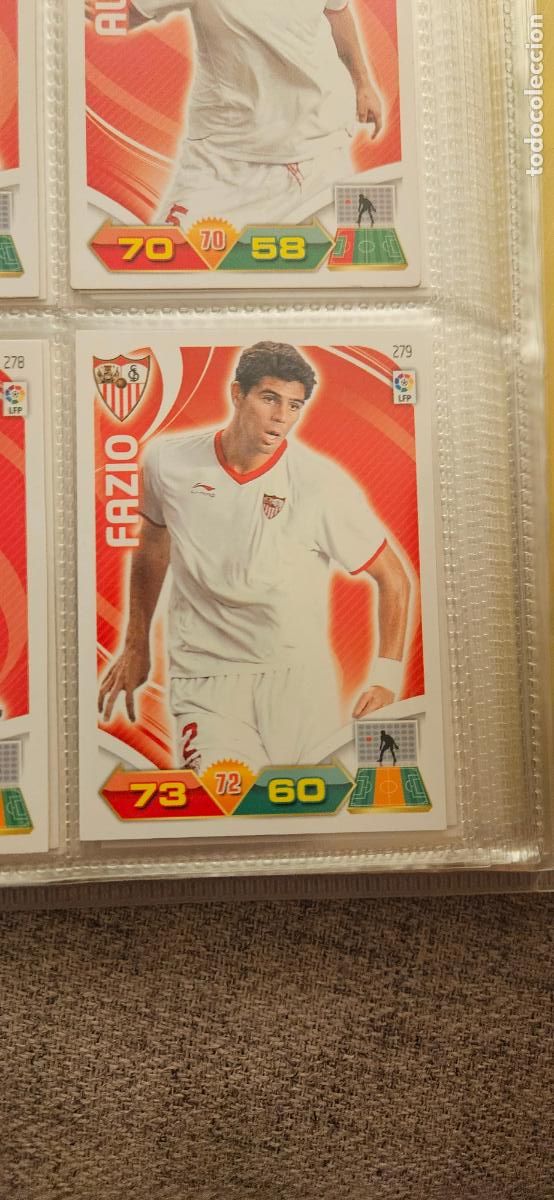 Figurine di Calcio: 279 Fazio Sevilla adrenalyn 2011 2012 11 12 trading card