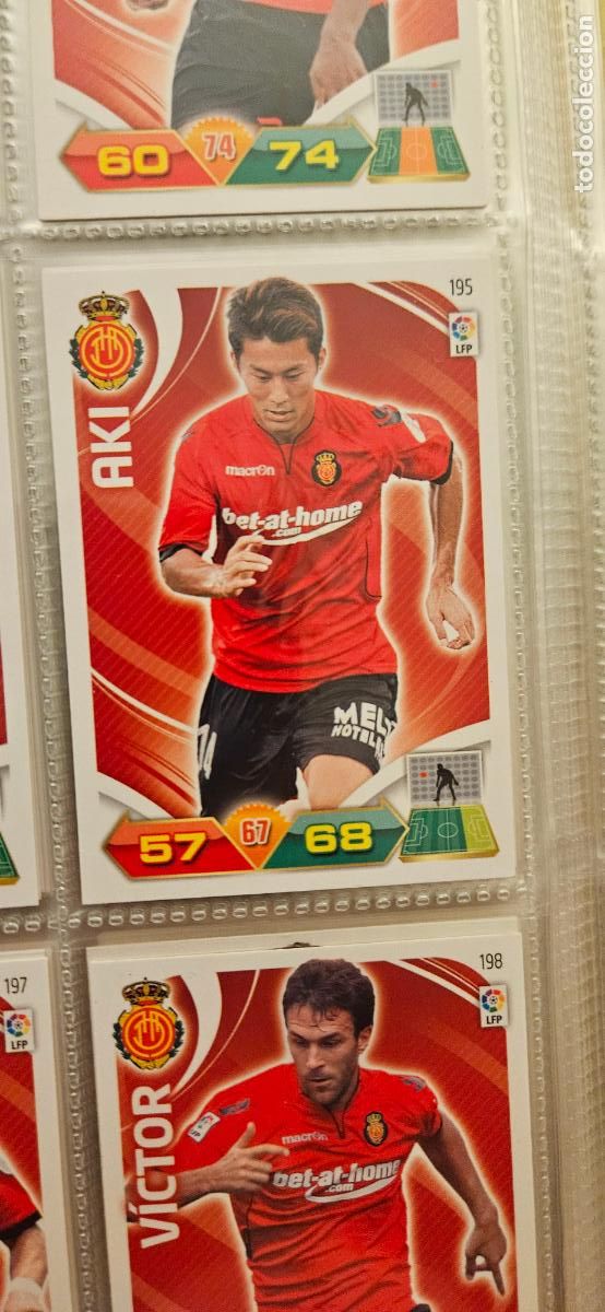 Figurine di Calcio: 195 Aki Mallorca adrenalyn 2011 2012 11 12 trading card