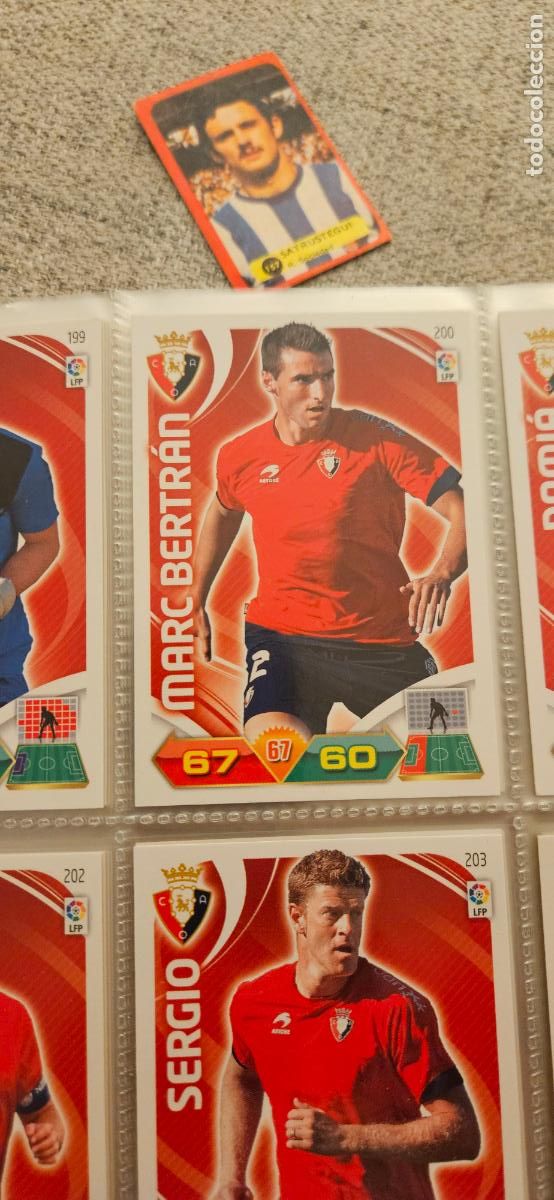 Figurine di Calcio: 200 Marc Bertr&aacute;n Osasuna adrenalyn 2011 2012 11 12 trading card