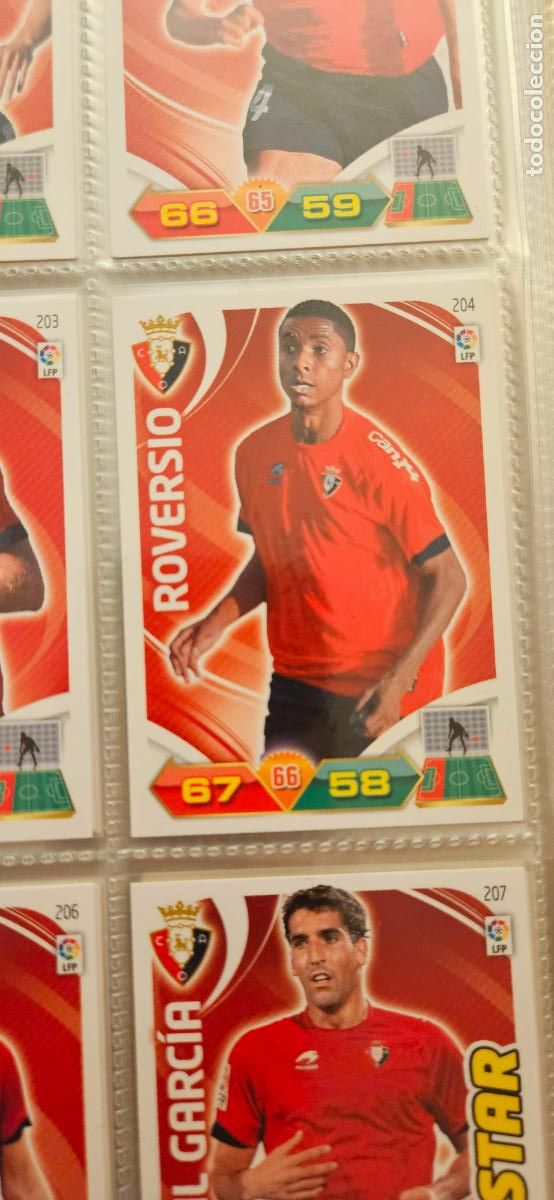 Figurine di Calcio: 204 Roversio Osasuna adrenalyn 2011 2012 11 12 trading card