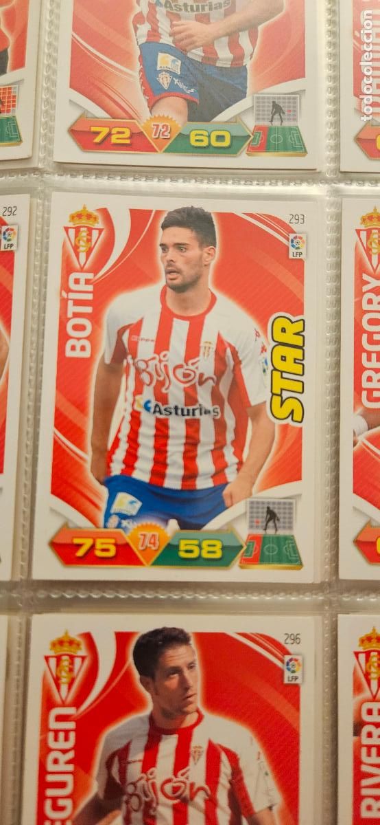 Figurine di Calcio: 293 Bot&iacute;a Sporting adrenalyn 2011 2012 11 12 trading card