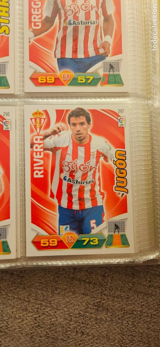 Figurine di Calcio: 297 Rivera Sporting adrenalyn 2011 2012 11 12 trading card