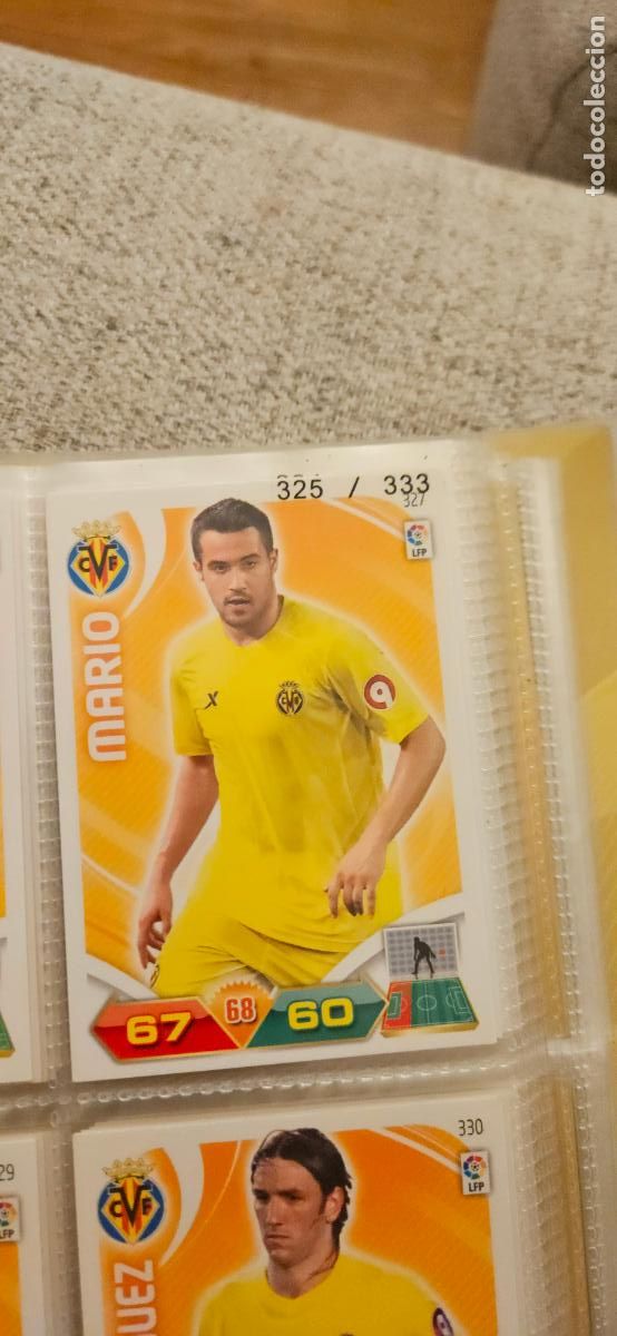 Fu&szlig;ball-Sticker: 327 Mario Villarreal adrenalyn 2011 2012 11 12 trading card