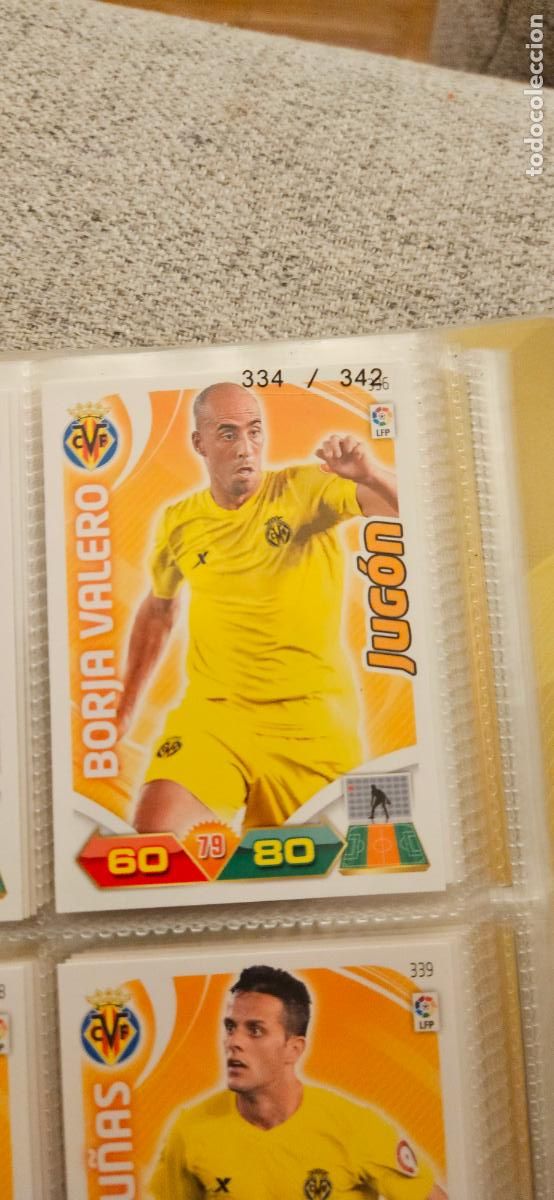 Fu&szlig;ball-Sticker: 336 Borja Valero Villarreal adrenalyn 2011 2012 11 12 trading card