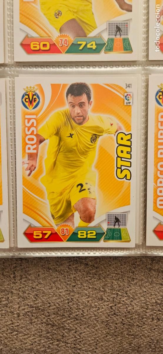 Fu&szlig;ball-Sticker: 341 Rossi Villarreal adrenalyn 2011 2012 11 12 trading card
