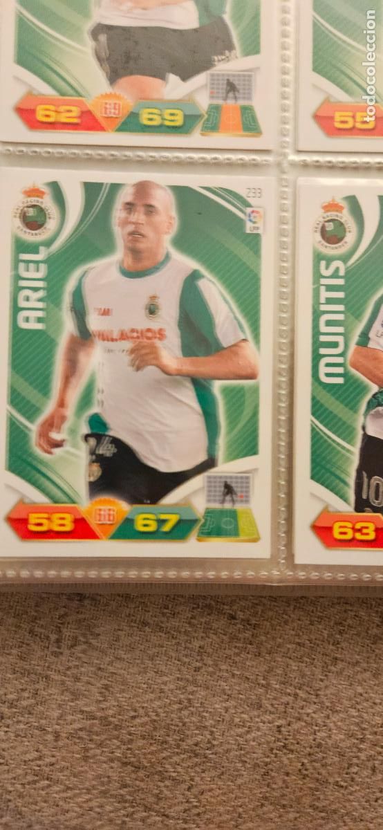 Fu&szlig;ball-Sticker: 233 Ariel R&aacute;cing adrenalyn 2011 2012 11 12 trading card