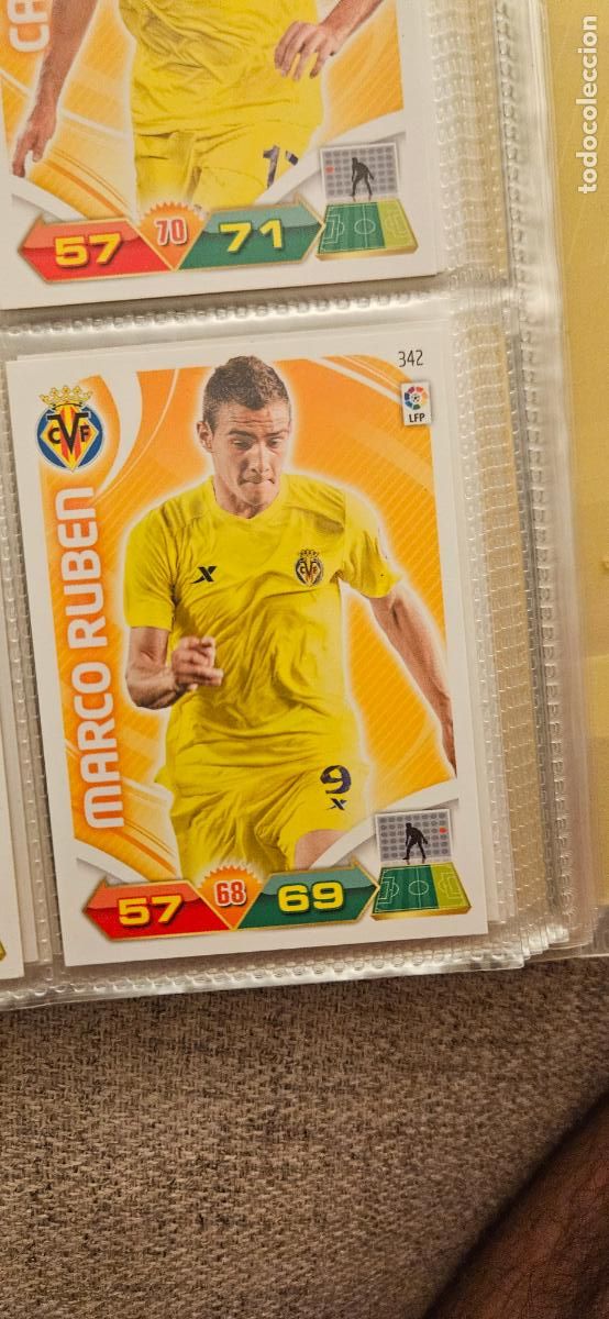 Fu&szlig;ball-Sticker: 342 Marco Ruben Villarreal adrenalyn 2011 2012 11 12 trading card