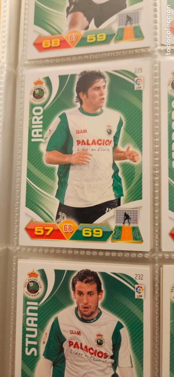 Fu&szlig;ball-Sticker: 229 Jairo R&aacute;cing adrenalyn 2011 2012 11 12 trading card