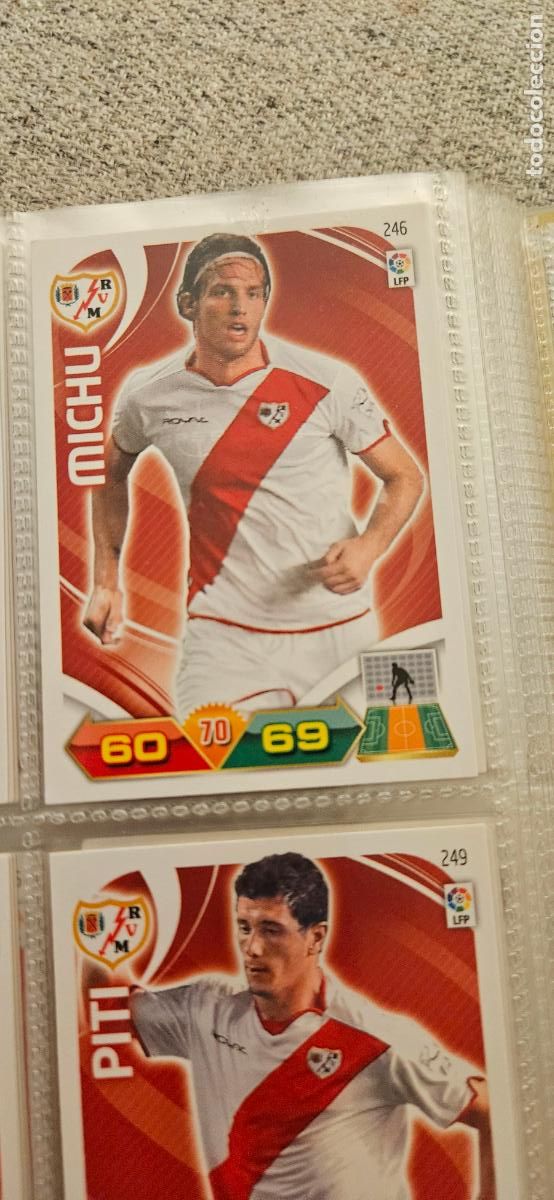 Fu&szlig;ball-Sticker: 246 Michu Rayo Vallecano adrenalyn 2011 2012 11 12 trading card