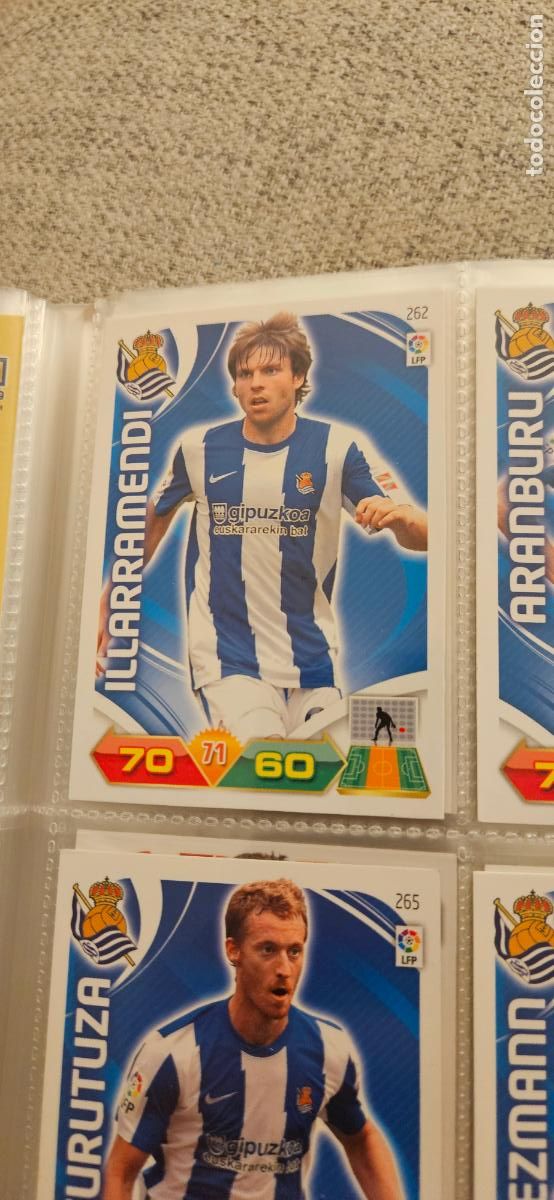 Fu&szlig;ball-Sticker: 262 Illarramendi R. Sociedad adrenalyn 2011 2012 11 12 trading card