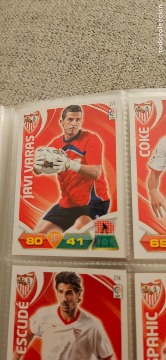 Cromos de f&uacute;tbol: 271 Javi Varas Sevilla adrenalyn 2011 2012 11 12 trading card
