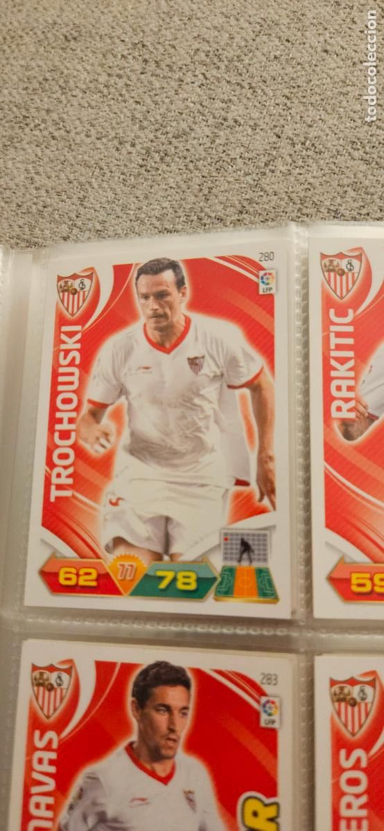 Fu&szlig;ball-Sticker: 280 Trochowski Sevilla adrenalyn 2011 2012 11 12 trading card