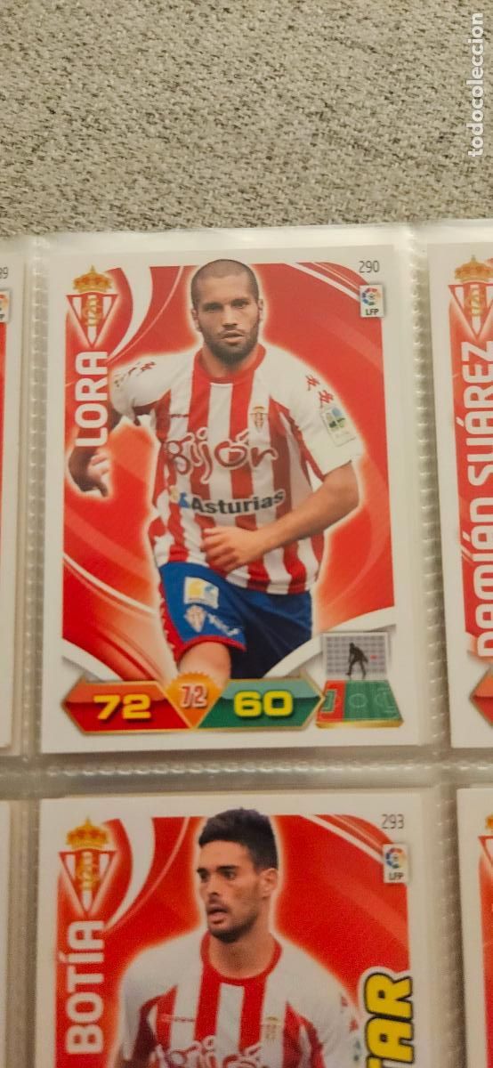 Figurine di Calcio: 290 Lora Sporting adrenalyn 2011 2012 11 12 trading card